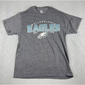 Philadelphia Eagles Shirt Mens Medium‎ Gray Athletic Graphic Tee Hands High
